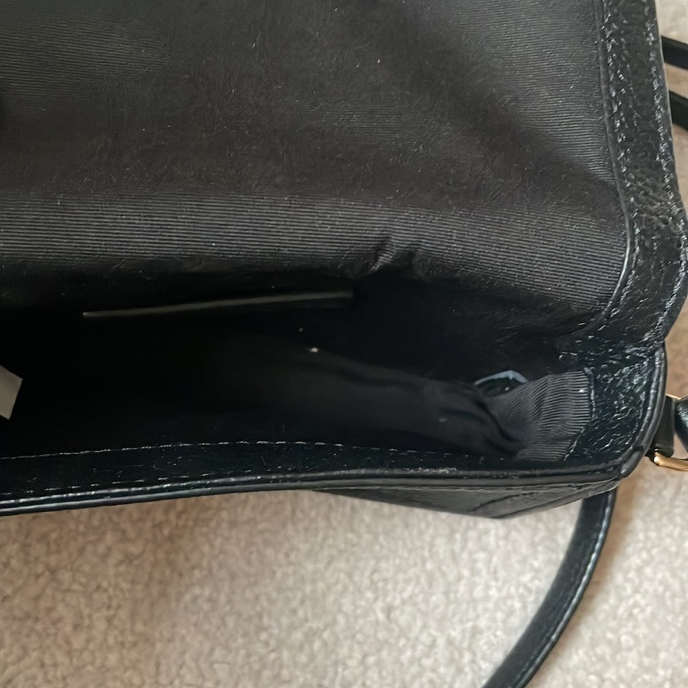 Marc Jacobs Black Crossbody Bag with Gold Accents - Picture 3 of 5